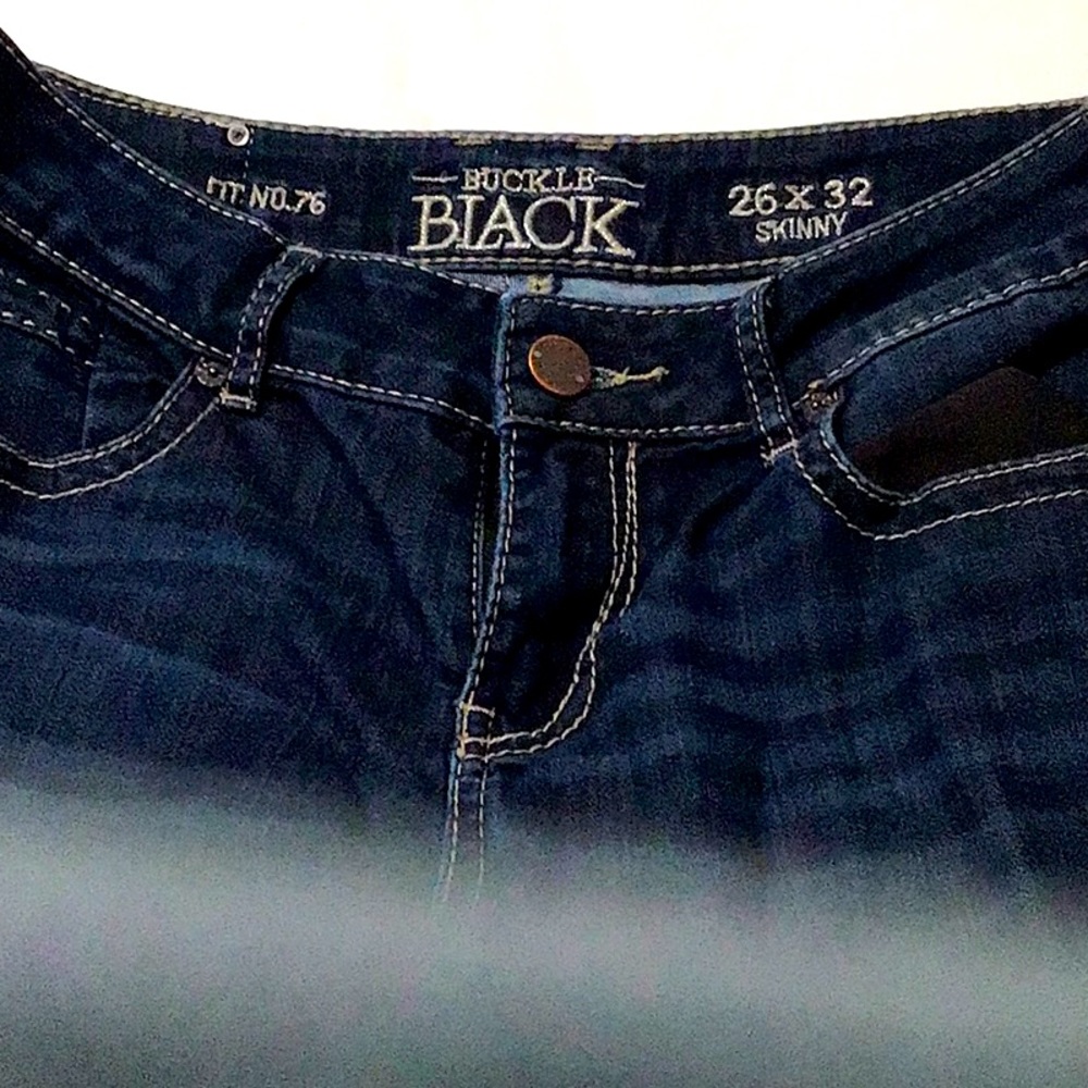 COPY - Buckle Black skinny Jeans